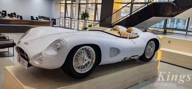 做油泥模型太難，金石三維3D打印制作汽車模型僅需15天！
